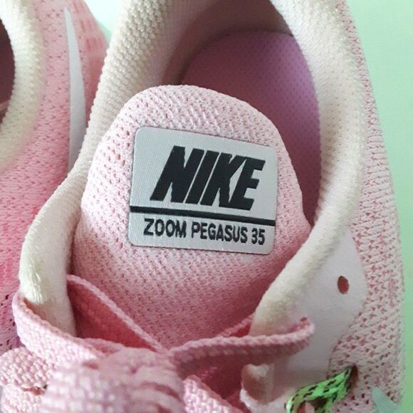 Nike Air Zoom Big Girl size 7Y Pink Sneaker - Picture 4 of 12